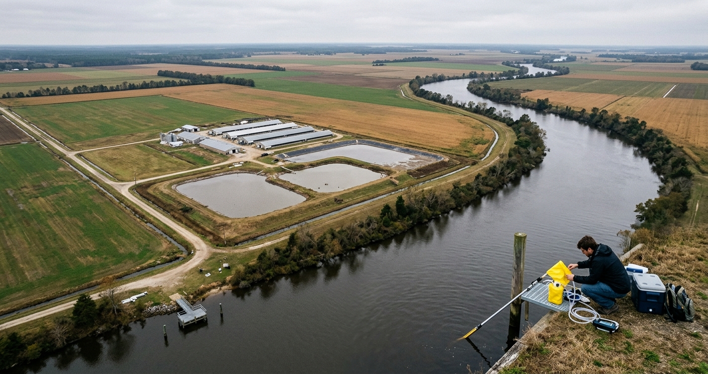 Greenville North Carolina on the Tar River in eastern North Carolina