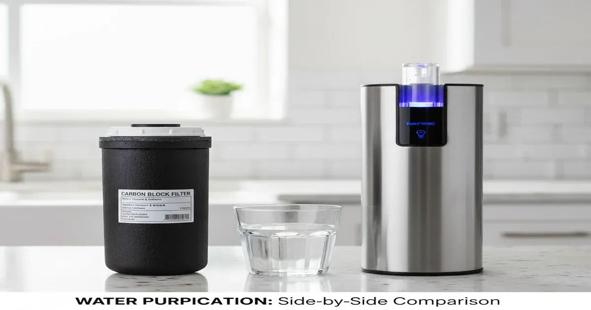 Difference Between Water Filters and Water Purifiers