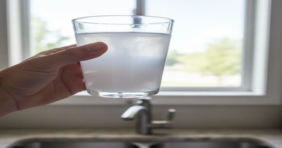 Is Cloudy Or Milky Water From a Faucet Safe to Drink