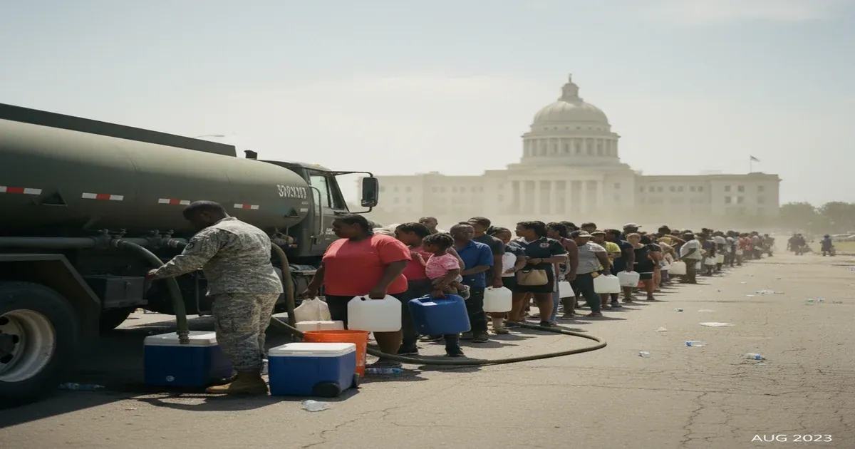 Water treatment facility in Jackson, Mississippi