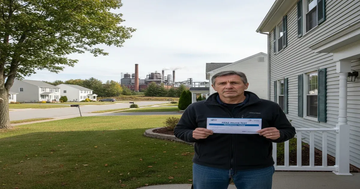 Merrimack New Hampshire water treatment facility addressing PFAS contamination