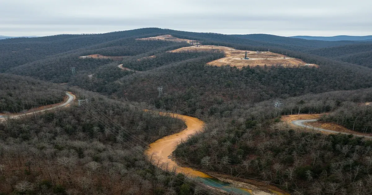Monongahela River winding through Morgantown West Virginia with WVU campus visible
