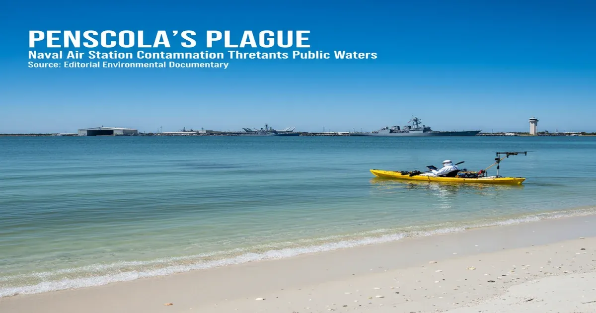 Pensacola Florida waterfront along Pensacola Bay