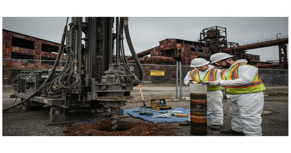 Rock River flowing through downtown Rockford Illinois