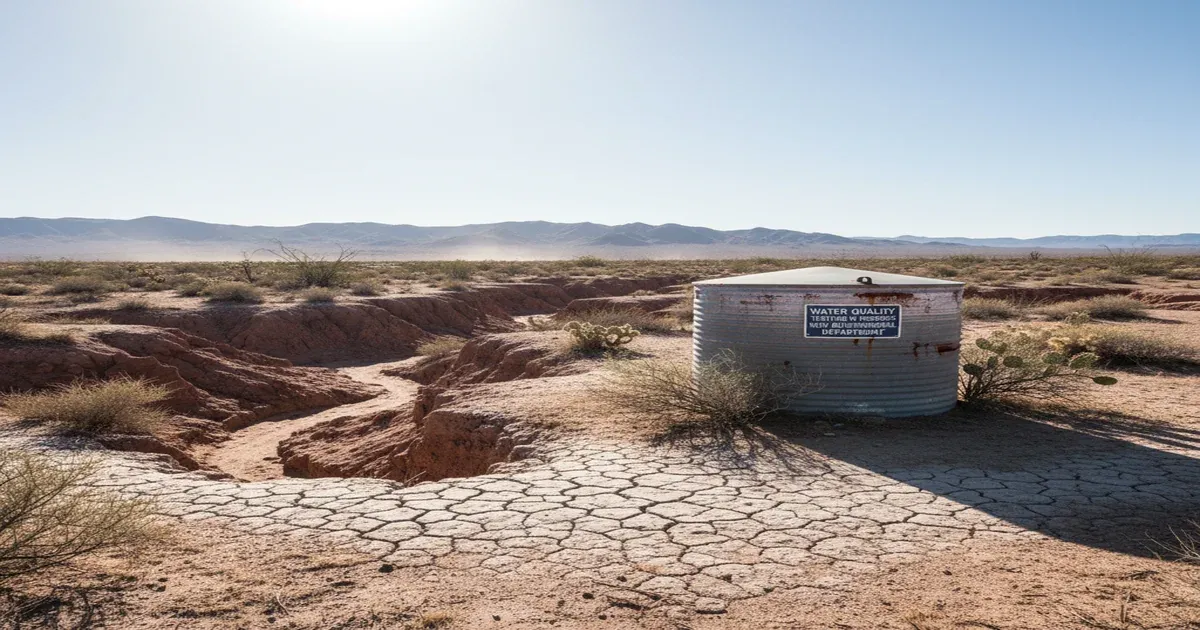 Santa Fe New Mexico adobe architecture with Sangre de Cristo Mountains
