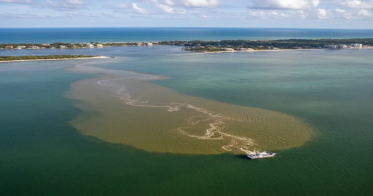 Sarasota Bay waterfront in Florida