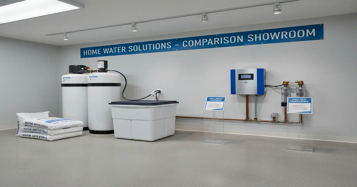 Water Softener vs Water Conditioner: What do they do?